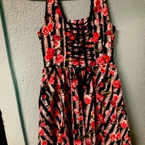 Hot Topic corset style dress